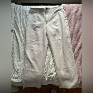 Zara Women's Cream Trousers
